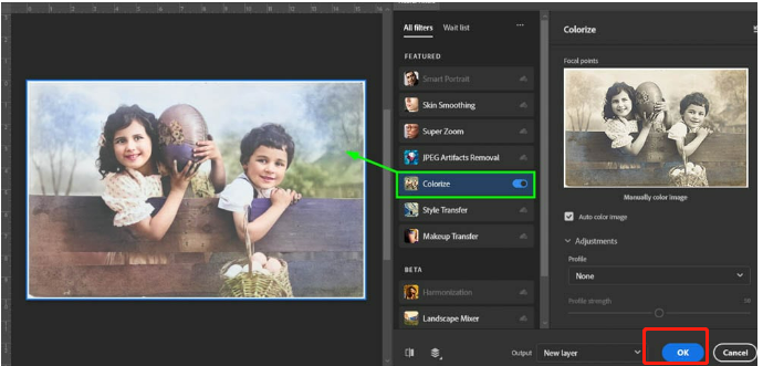 تشغيل تلوين 