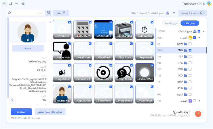 4ddig data recovery guide step 3