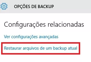 recuperar arquivos temporários do windows 10 com backup do histórico de arquivos - 2