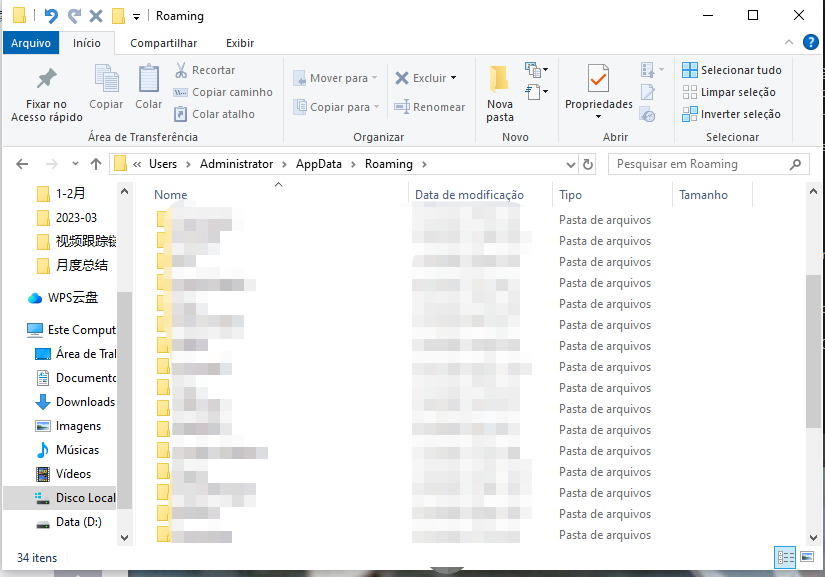 procure o nome do arquivo do bloco de notas desaparecido