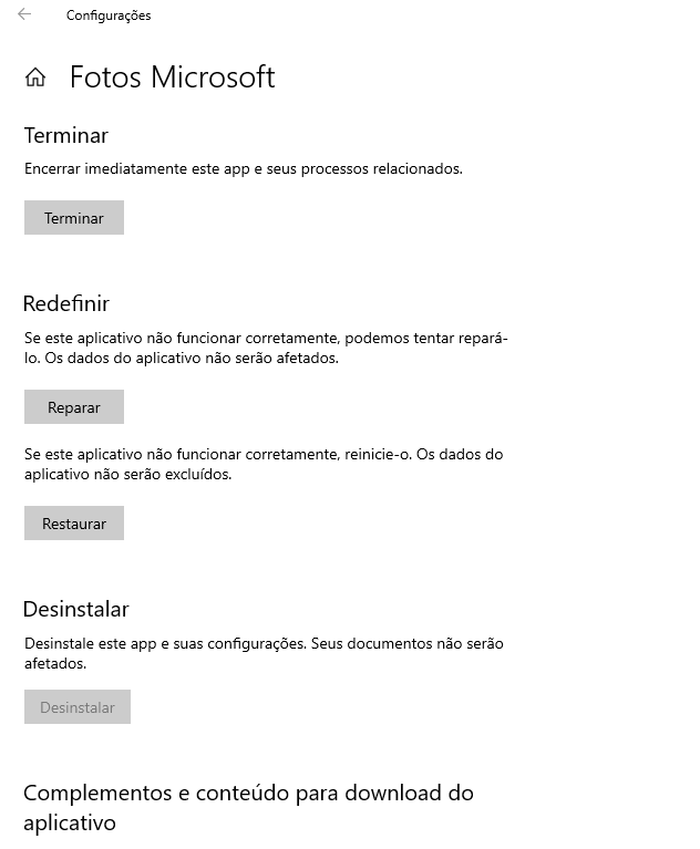redefinir ou reparar o visualizador de fotos para corrigir o arquivo jpg que não abre-2