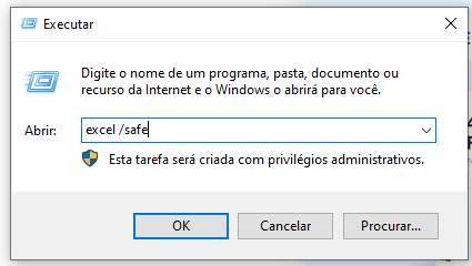 executar safe excel