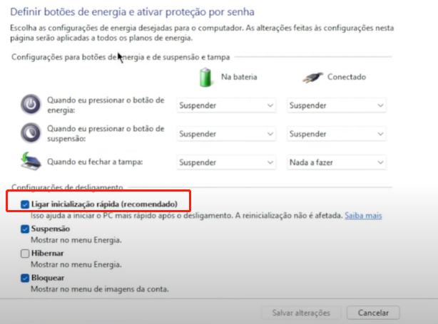 descritor de dispositivo usb falhou