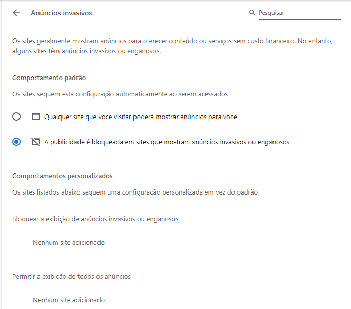 google configuracao privacidade configuracao site anuncios 2