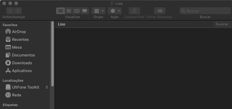 recuperar dados excluídos de pen drive do mac