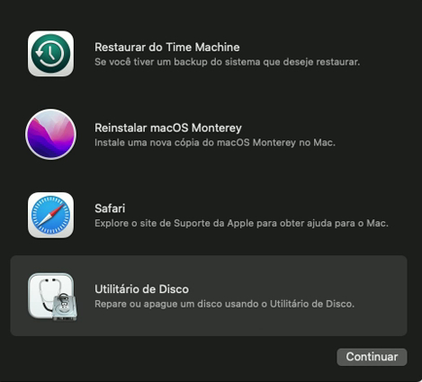 Reinstalar o macOS