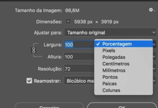 redimensionar foto com photoshop 2