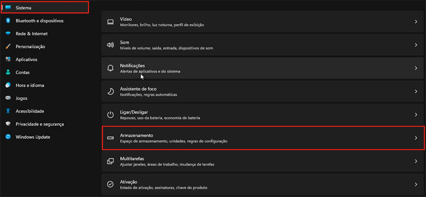 limpar os arquivos temporários