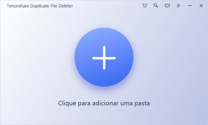 escolha uma pasta para escanear