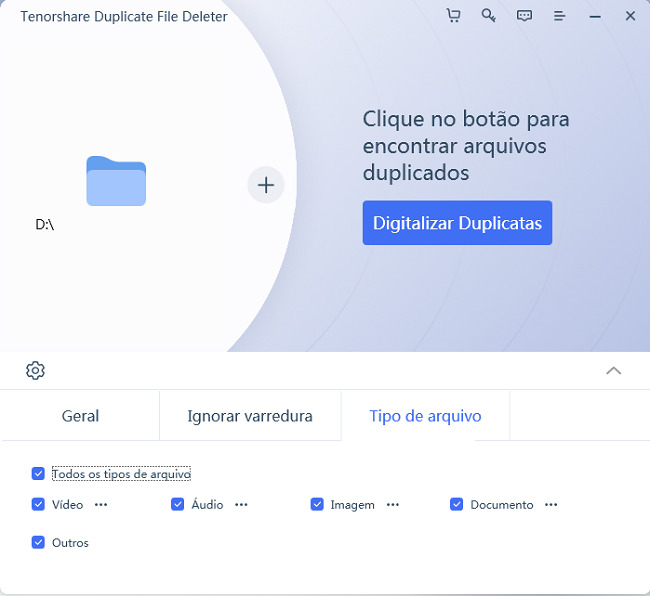 tipo de arquivo