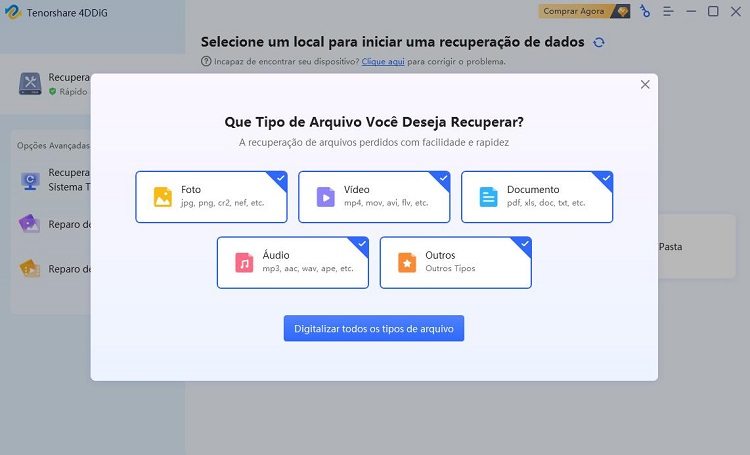 recuperar histórico apagado do google chrome com 4ddig
