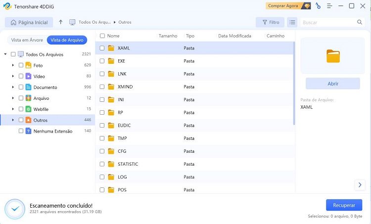 recuperar histórico apagado do google chrome com 4ddig