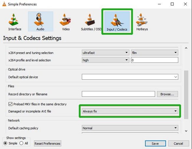 recuperar vídeo DJI por VLC Media Player