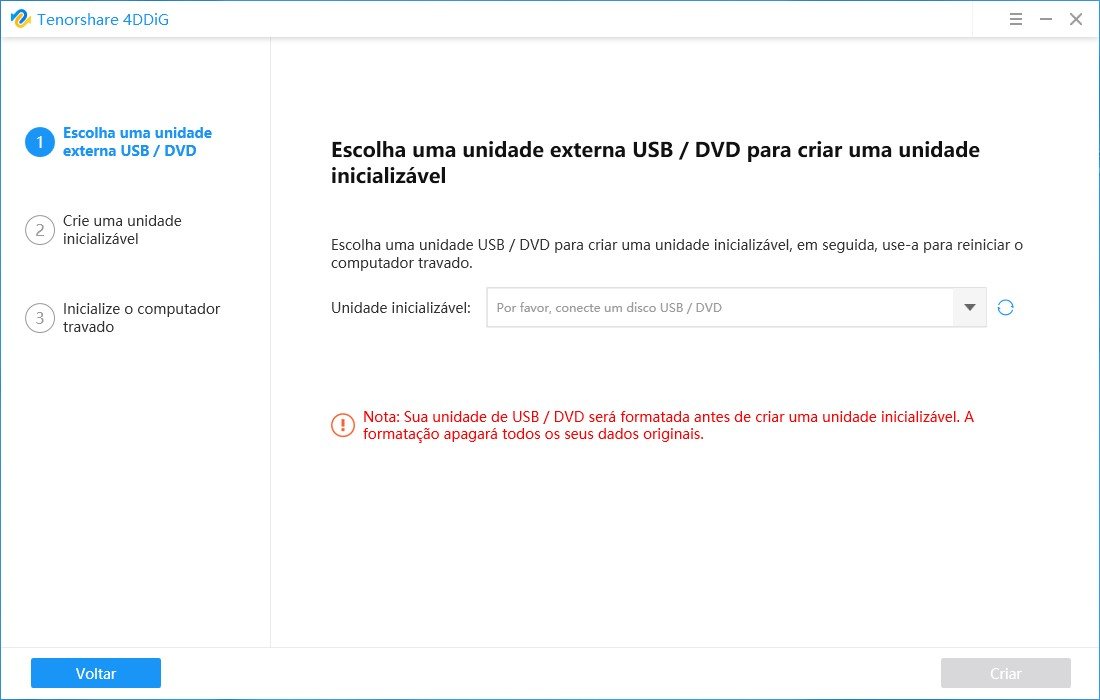 escolha unidade externa usb