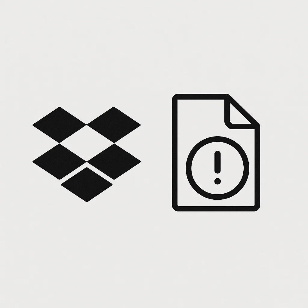 Dropbox Errro