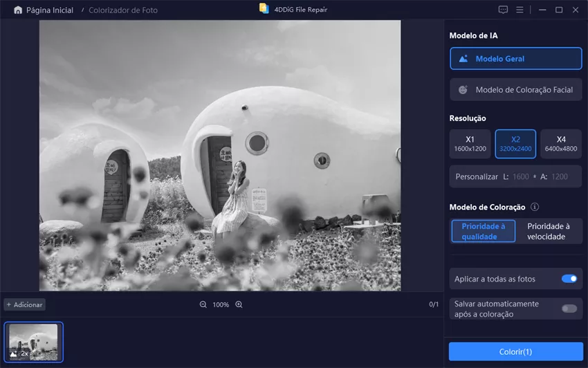 Ajustar Resolução da Foto