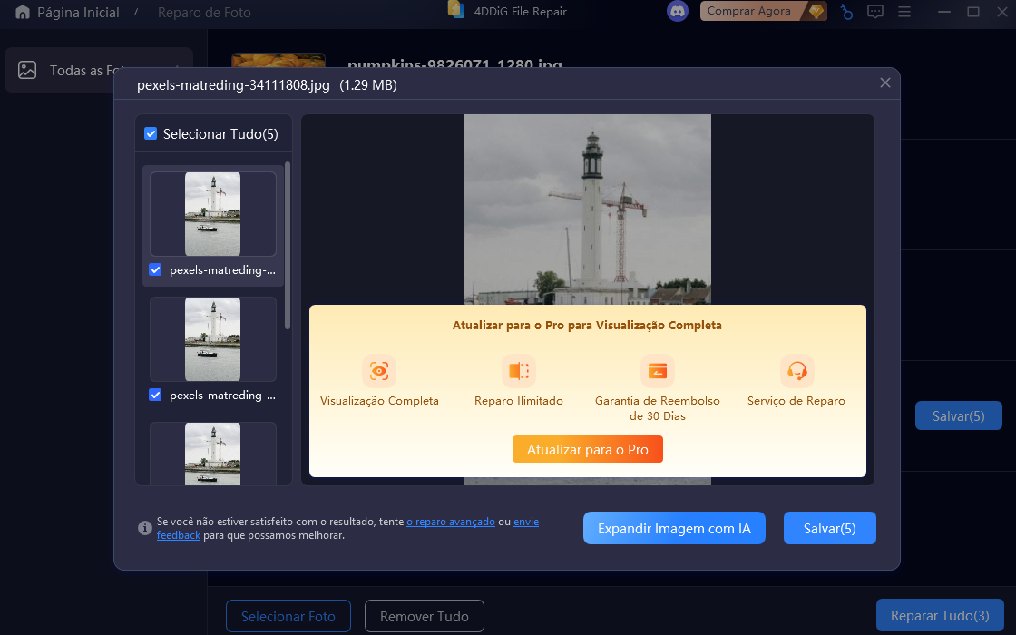 visualizar e salvar fotos heic e heif corrigidas