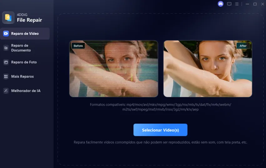 Adicione vídeos de anime corrompidos ao 4ddig