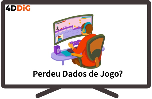 perdeu dados de jogo
