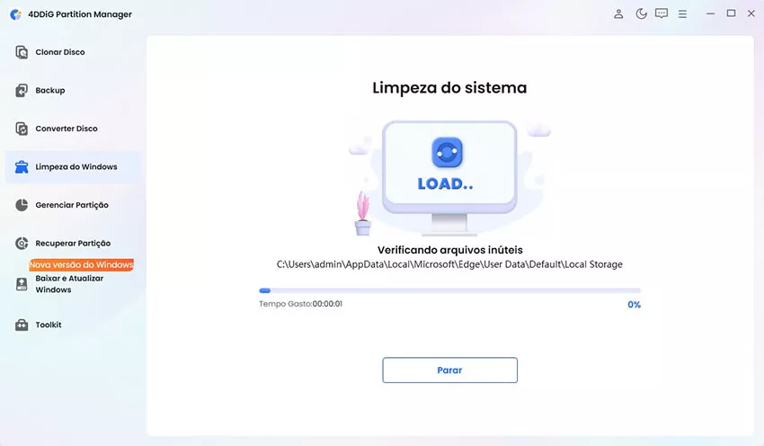 procurar ficheiros indesejados