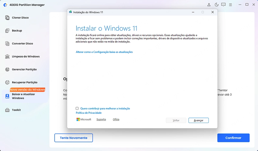 Contornar com sucesso os requisitos do Windows 11
