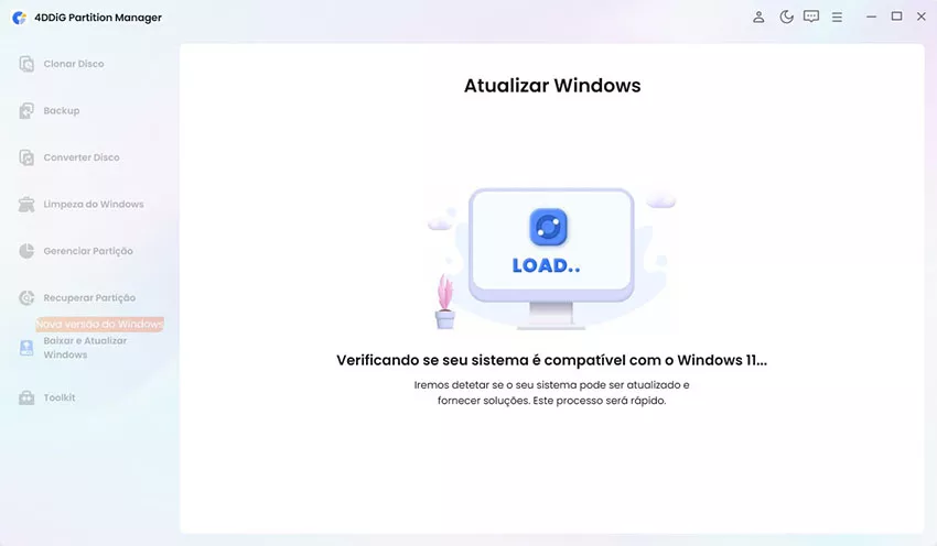 detetar e verificar os requisitos do Windows 11