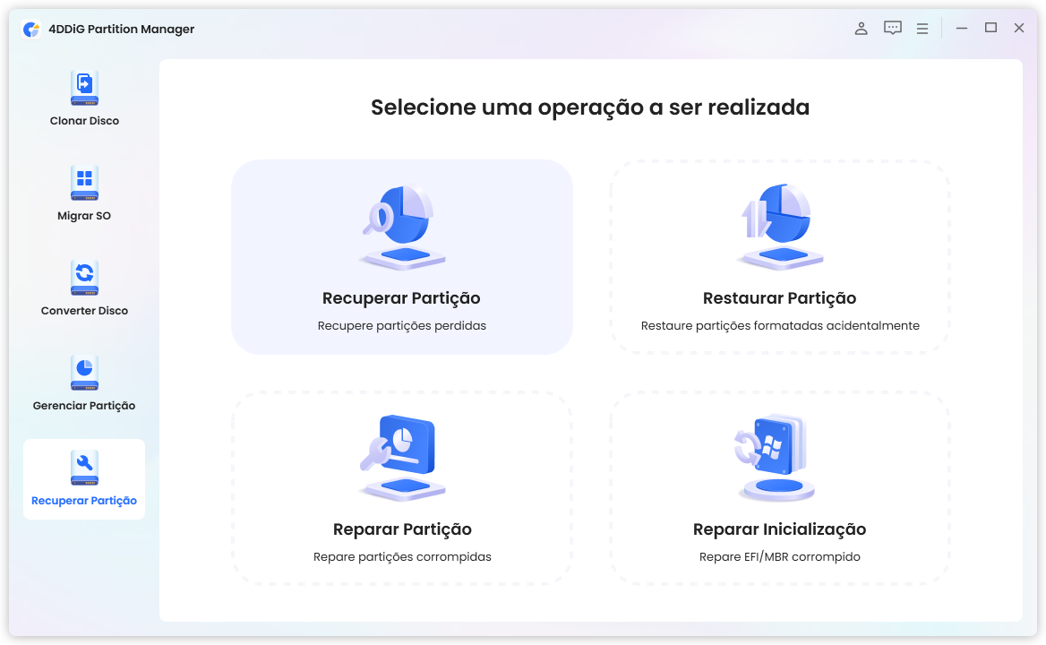 recuperar partição
