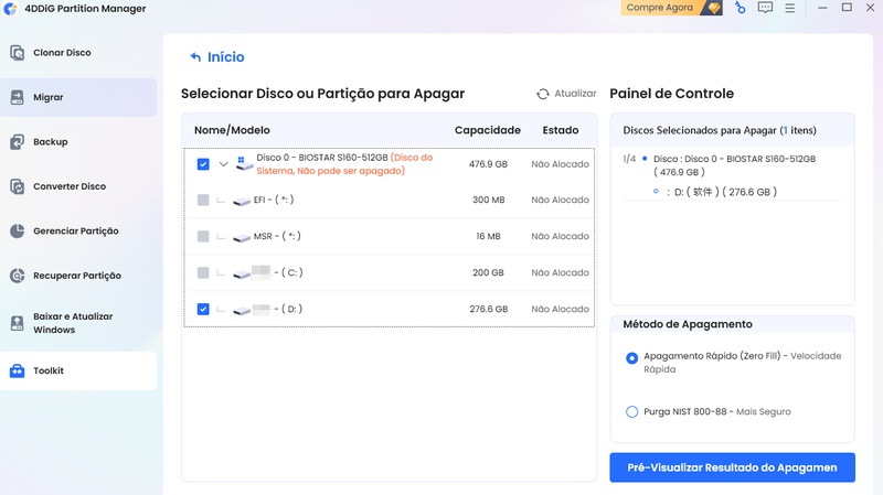 como limpar o disco do pc