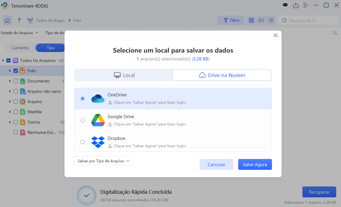 save the recovered data from the disk image