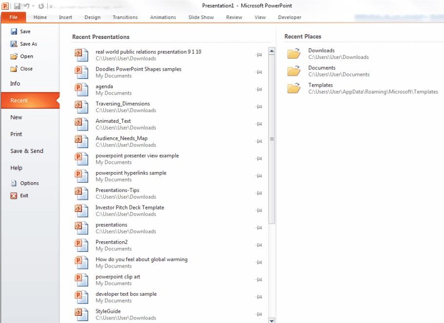 powerpoint salva automáticamente