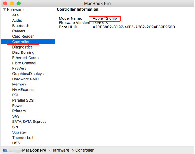 Como faço para saber se meu Mac tem um chip T2