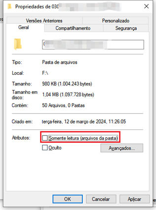 use o explorador de arquivos
