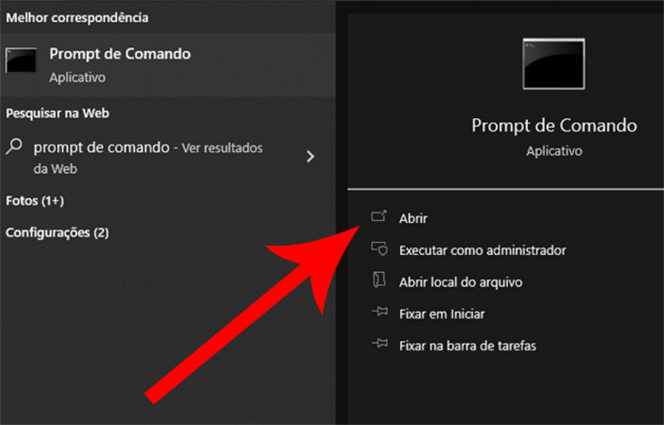 Execute como administrador para converter MBR para GPT
