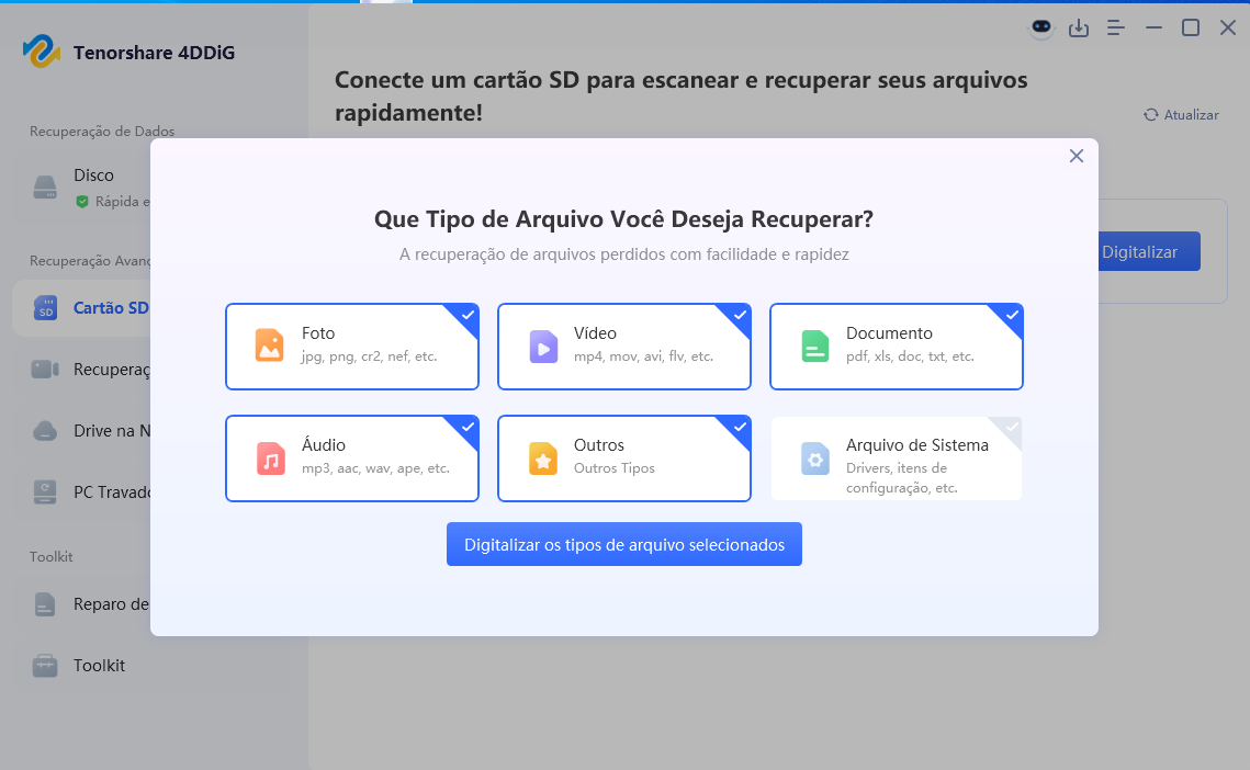 Sdcard Tipo Data Recovey