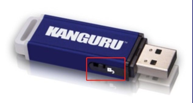 usb trava fisica