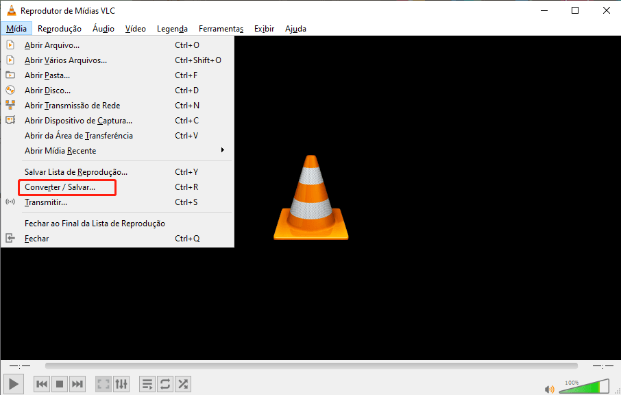 Correção 0xc10100be – converter formato de arquivo de vídeo via vlc media player