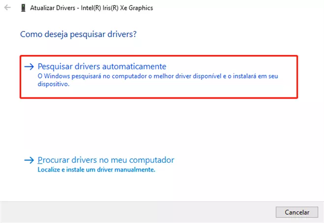 atualize os drivers gráficos para consertar os vídeos da gopro não reproduzindo no pc-2