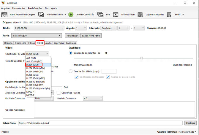 consertar vídeo da gopro 4k não reproduzindo-1