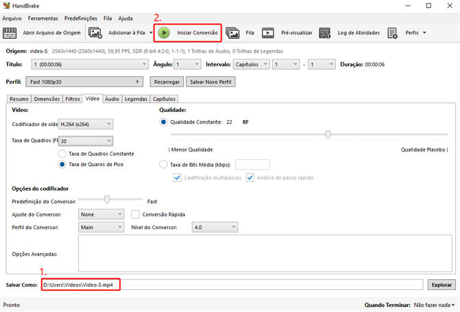 consertar vídeo da gopro 4k não reproduzindo-3
