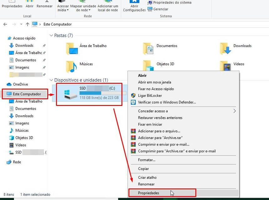 recuperar arquivos deletados do pc via versão anterior
