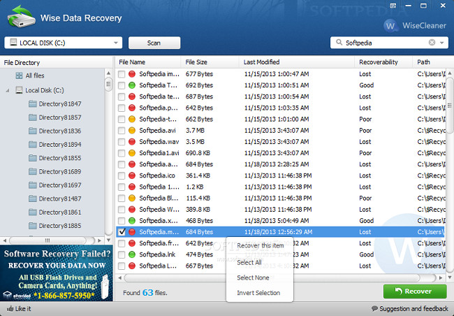 wise data recovery