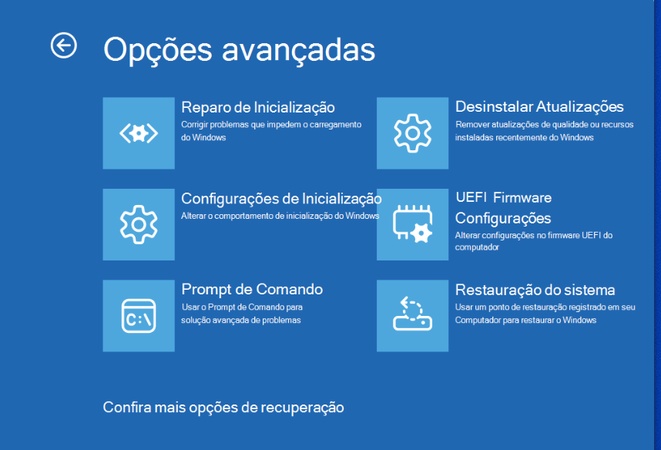 restauracao do sistema