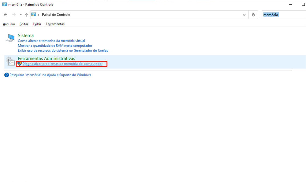 tela azul do windows