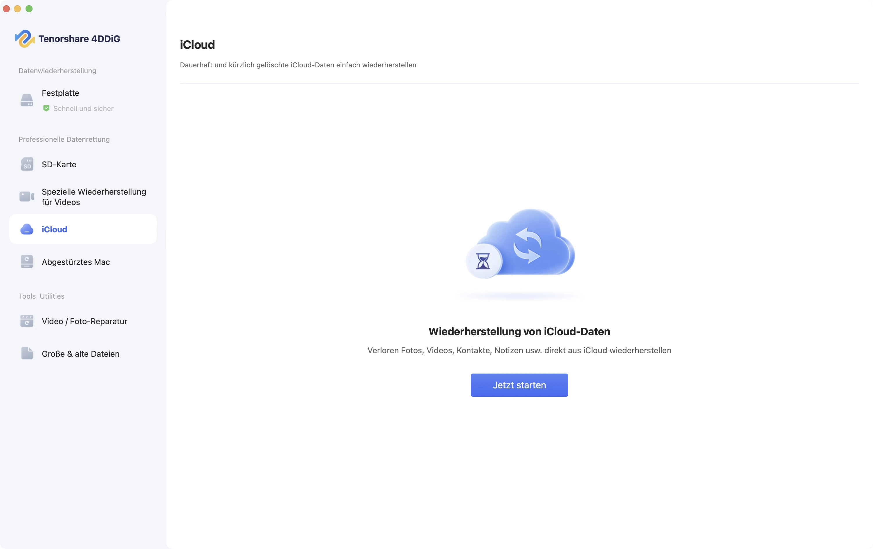 icloud recovery