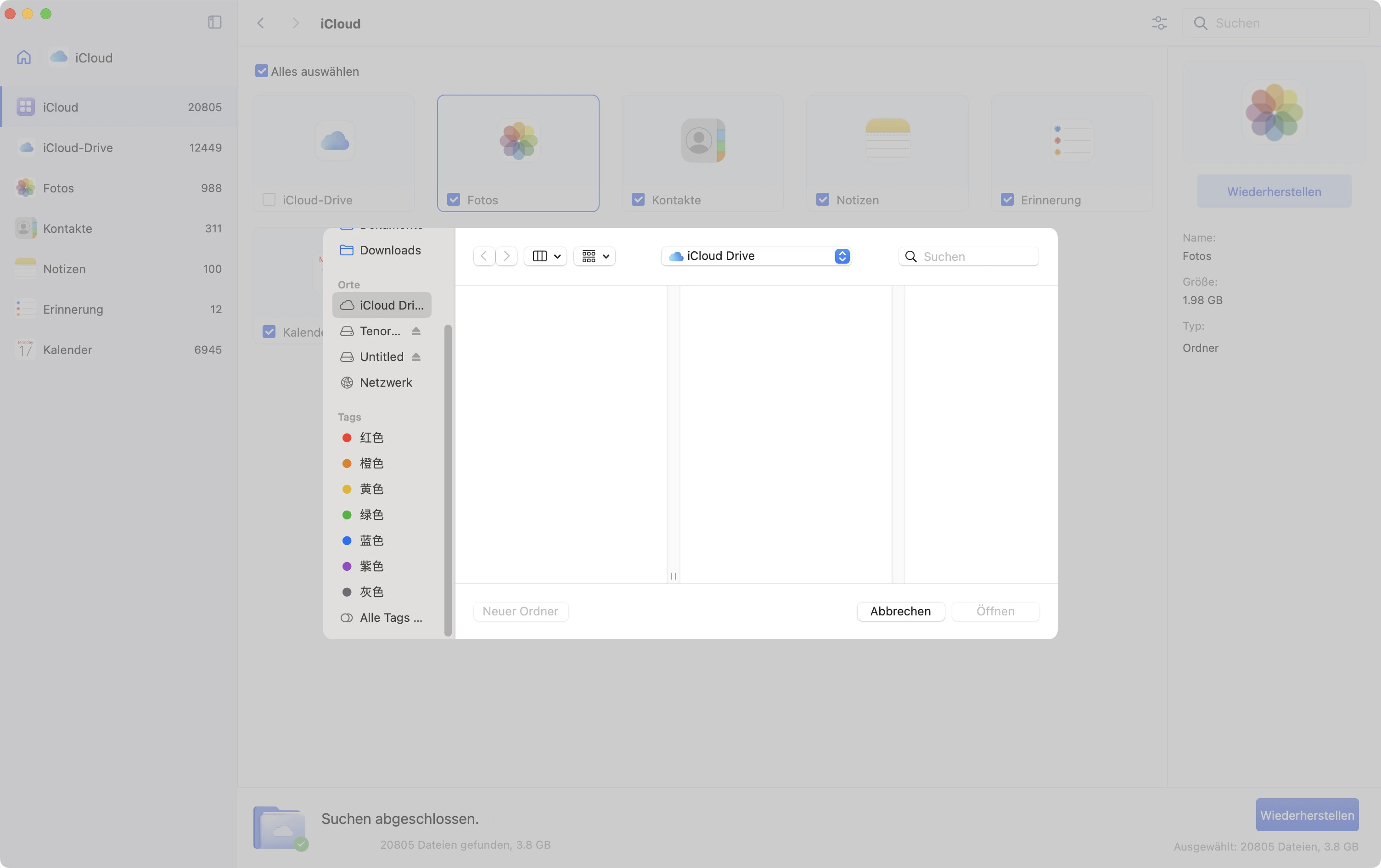 icloud recovery