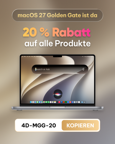 4DDiG Mac- und iOS-Aktion – Rabattcode sichern