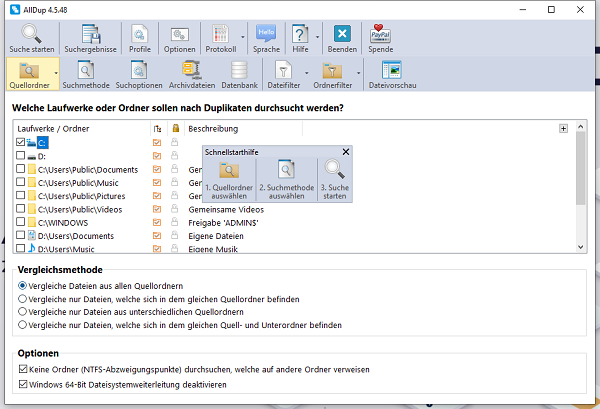 AllDup Review und Alternative