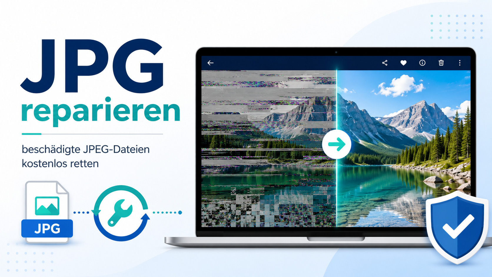 beschädigte JPEG-Dateien kostenlos reparieren