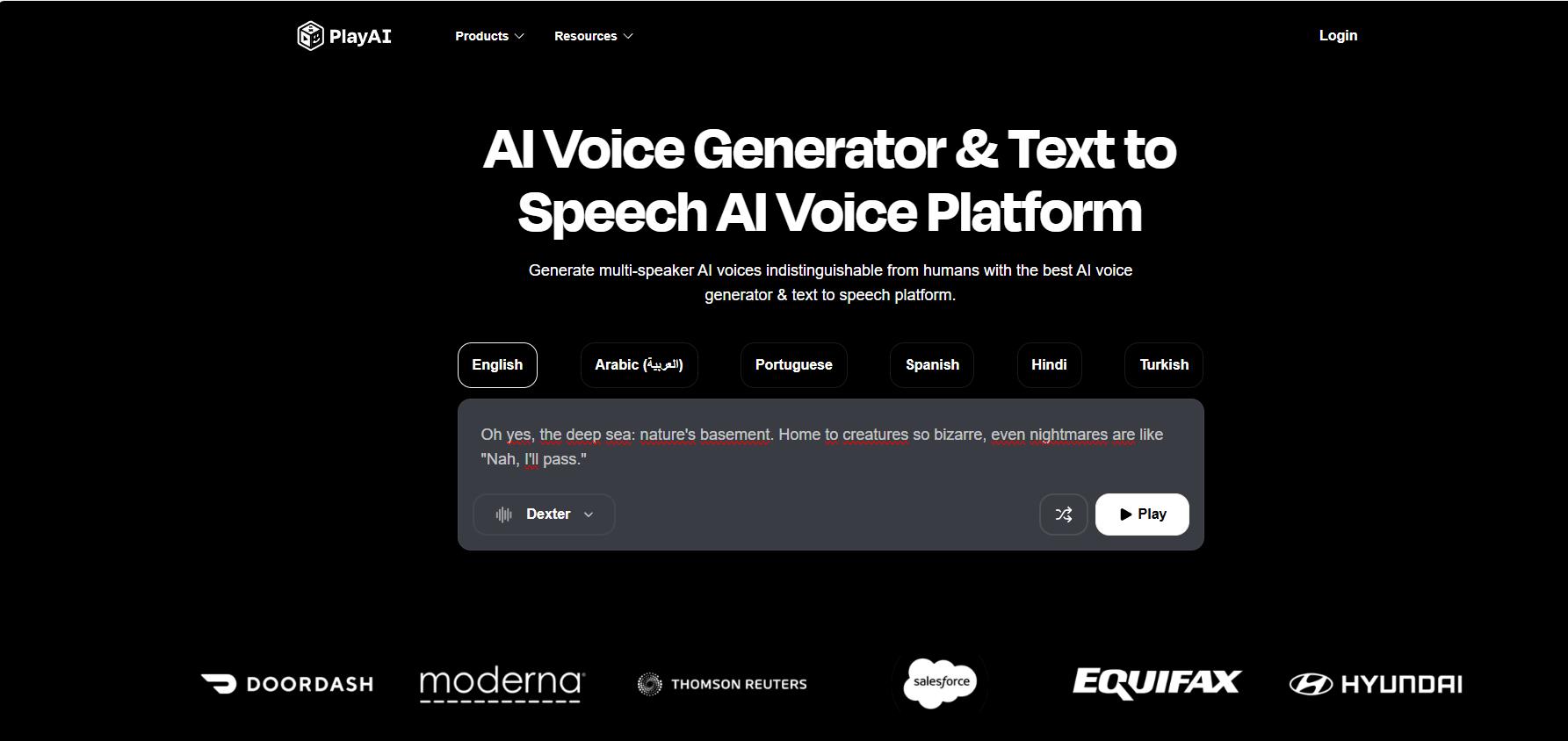 PlayHT schnelle KI-Stimmengenerierung mit vielfältigen Akzenten