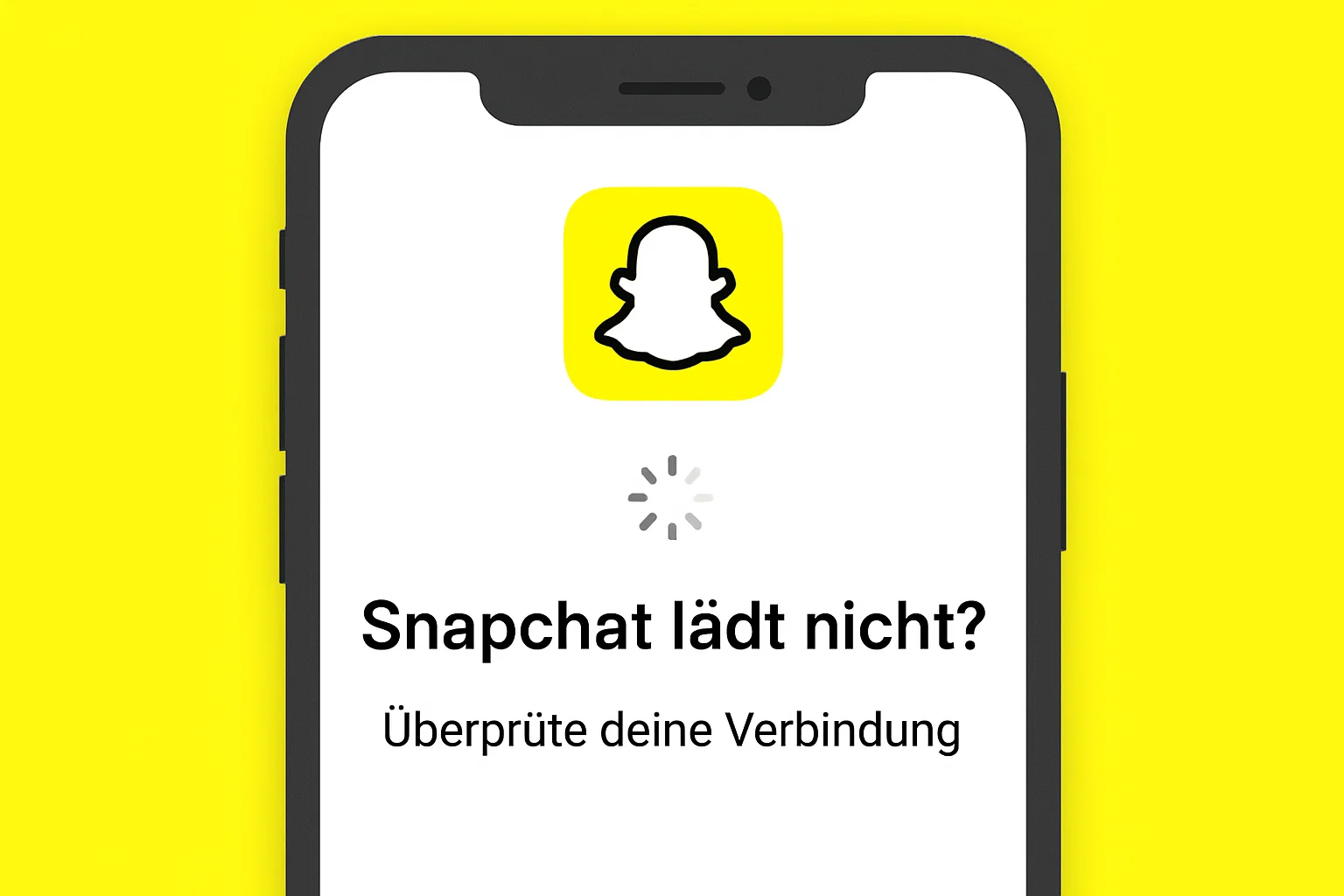 snapchat lädt nicht